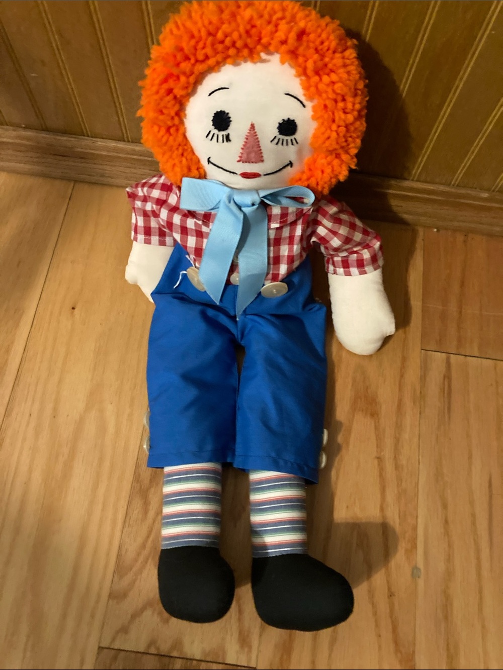 Handmade raggy Andy doll